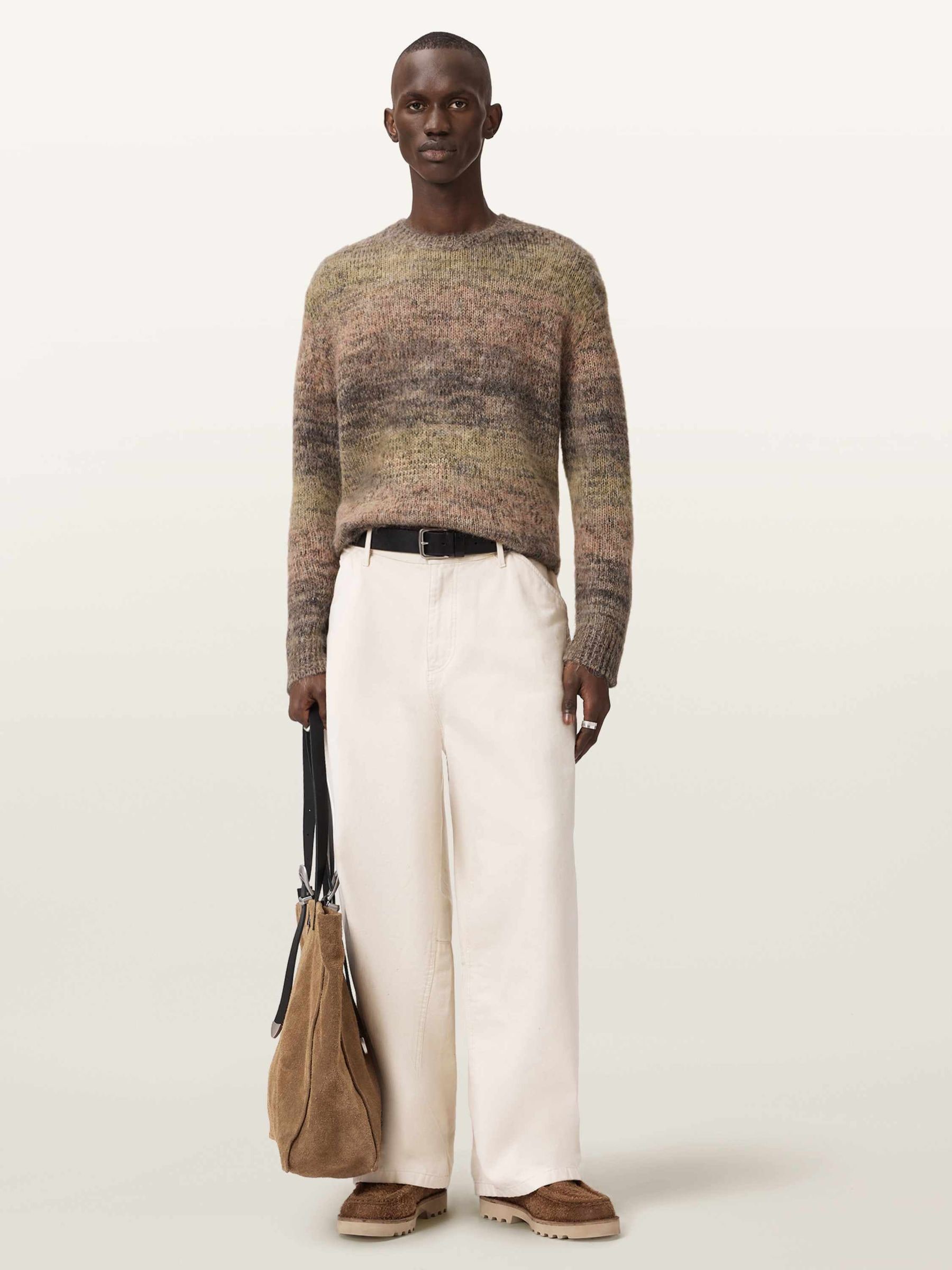 Buy AllSaints Brown Finch Crew Neck Jumper from Next South Africa