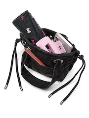 Victoria's Secret Pink Black Mini Tote Bag - Image 4 of 4