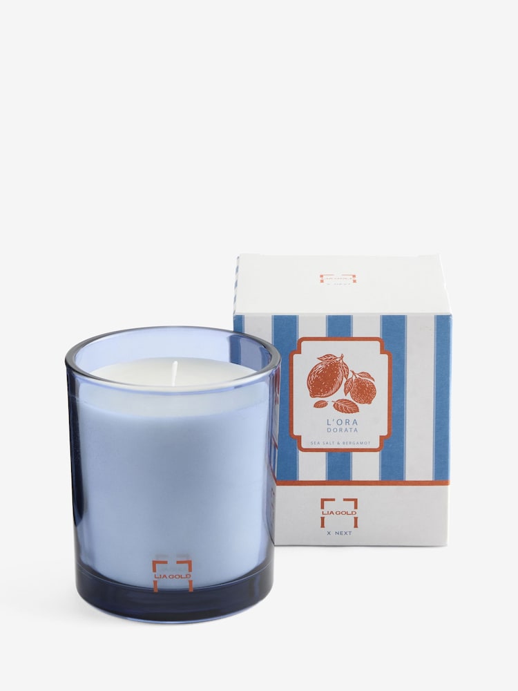 Lia Gold x Next Sea Salt and Bergamot Boxed Candle - Image 5 of 5 Lia Gold x Next Sea Salt and Bergamot Boxed Candle - Image 5 of 5
