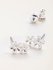 FatFace Double Flower Studs - Imagen 2 de 2