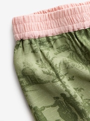 Laura Ashley Green Braysmith Toile Button Through Pyjamas - Image 7 of 7