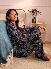 Laura Ashley Josette Pyjama mit Knopfleiste - Bild 3 von 10