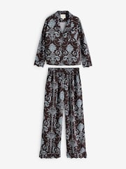 Laura Ashley Josette Pyjama mit Knopfleiste - Bild 6 von 10