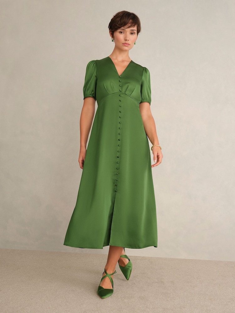 Hobbs Green Petite Isabelle Dress - Image 1 of 4