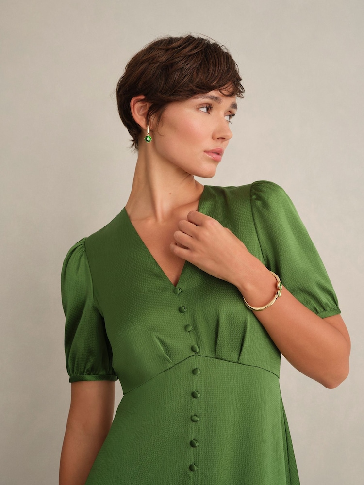 Hobbs Green Petite Isabelle Dress - Image 2 of 4