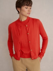 Hobbs Red Priya Cardigan - Image 1 of 4