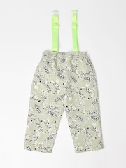 GEN Green Tiger Print Shower Resistant Trousers - Image 1 of 1