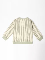 GEN Green Tiger Stripe Sweatshirt - Image 2 of 4