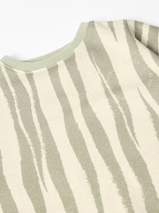 GEN Green Tiger Stripe Sweatshirt - Image 3 of 4