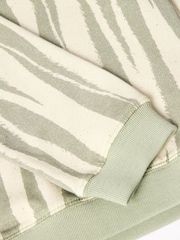 GEN Green Tiger Stripe Sweatshirt - Image 4 of 4