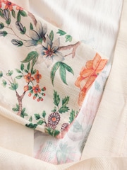 Laura Ashley Cream Ellenbrook Satin Stripe Robe - Image 8 of 9