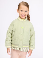 GEN Green Bomber Jacket - Image 1 of 7