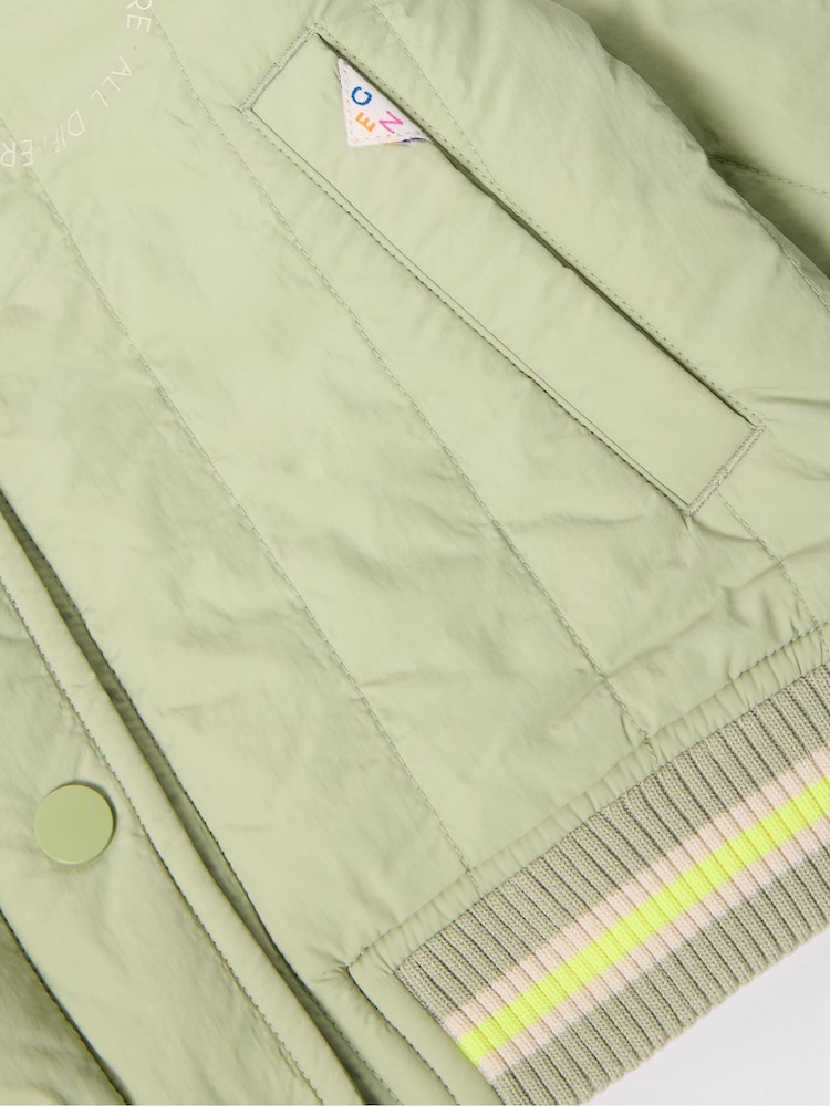 GEN Green Bomber Jacket - Image 7 of 7