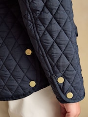 Joules Highclere wasserfeste Steppjacke mit Rautenmuster - Bild 6 von 10