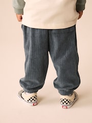 Blau - Cord-Jogginghose mit Bündchen (3M.–7J.) - Bild 3 von 7