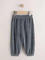 Blau - Cord-Jogginghose mit Bündchen (3M.–7J.) - Bild 5 von 7