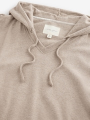 Laura Ashley Oatmeal Lounge Hoodie - Image 6 of 7