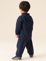 Ναυτικό - Soft Touch Jersey Joggers (3μήνες-7έτη) - Εικόνα 4 από 9