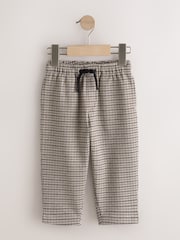 Brown Textured Smart Joggers (3mths-7yrs) - Image 1 of 4