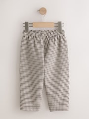 Brown Textured Smart Joggers (3mths-7yrs) - Image 2 of 4