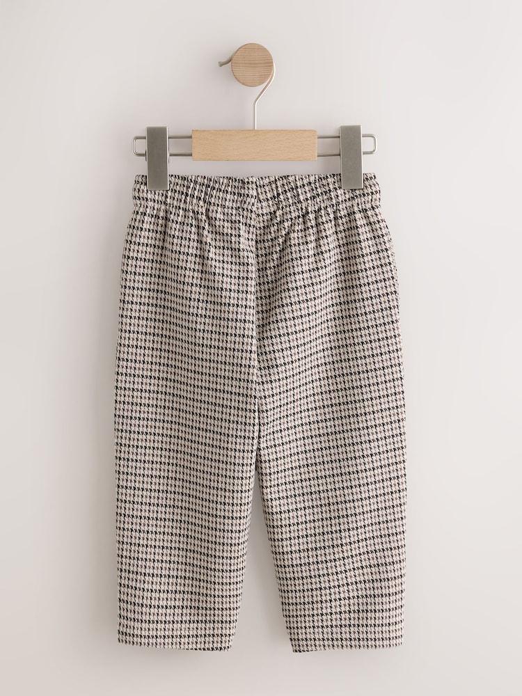 Brown Textured Smart Joggers (3mths-7yrs) - Image 2 of 4