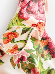 Laura Ashley White/Pink Lavington Blooms Swimsuit - Image 10 of 10