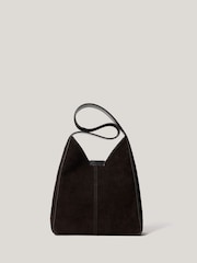 Jigsaw Brown Mini Heckfield Suede Tote Bag - Image 2 of 8
