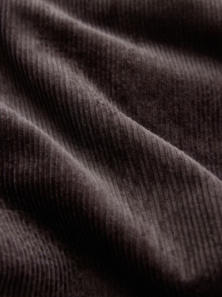 Chocolate Brown Cord Bootcut Trousers With Modal - Image 9 of 9 Chocolate Brown Cord Bootcut Trousers With Modal - Image 9 of 9