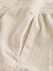 Ecru Barrel Leg Soft Cord Trousers - Image 7 of 8