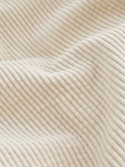 Ecru Barrel Leg Soft Cord Trousers - Image 8 of 8