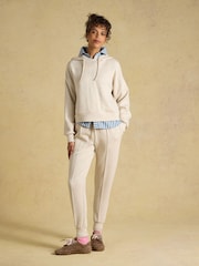 Joules Oat Marl Super Soft Hoodie - Image 6 of 9
