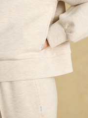 Joules Oat Marl Super Soft Hoodie - Image 8 of 9