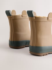 Brown Bear Warm Lined Ankle Wellies - Image 4 of 5