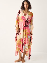Monsoon Iris Φλοράλ Τύπωμα Maxi Kaftan - Εικόνα 1 από 5