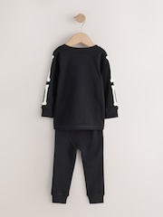 Black Glow in the Dark Skeleton Halloween Pyjamas (9mths-12yrs) - Image 5 of 6
