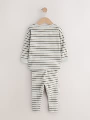 Blue/Grey/Maroon Snuggle Pyjamas 3 Pack (9mths-12yrs) - Image 8 of 11