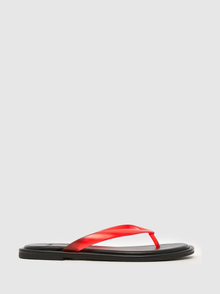 Schuh Truffle Toe Post Sandals - תמונה 1 מתוך 4 Schuh Truffle Toe Post Sandals - תמונה 1 מתוך 4