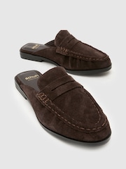 Schuh Leeds Suede Backless Loafer - תמונה 2 מתוך 4