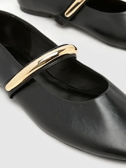 Schuh Black Lombok Hardwear Ballerina - Image 3 of 4