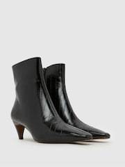 Schuh Black Brooklyn Kitten Heel Boot - Image 2 of 4