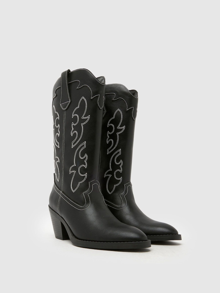 Schuh Darlene Western Knestøvel - Bilde 2 av 4 Schuh Darlene Western Knestøvel - Bilde 2 av 4