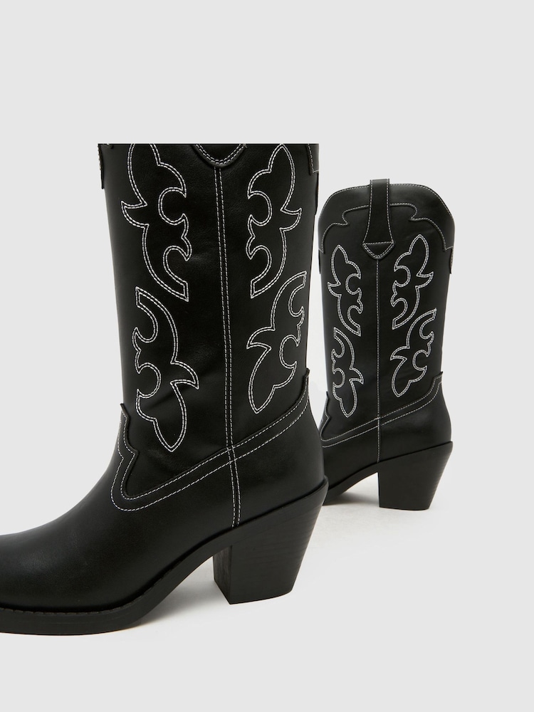 Schuh Darlene Western Knestøvel - Bilde 4 av 4 Schuh Darlene Western Knestøvel - Bilde 4 av 4