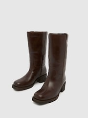 Schuh Delany Leather Calf Boot - תמונה 2 מתוך 4
