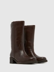 Schuh Delany Leather Calf Boot - תמונה 3 מתוך 4