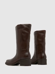 Schuh Delany Leather Calf Boot - תמונה 4 מתוך 4