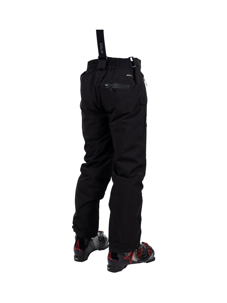 Trespass Black DLX Ski Kristoff II Trousers - Image 3 of 3 Trespass Black DLX Ski Kristoff II Trousers - Image 3 of 3