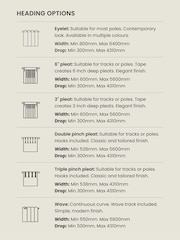 Land & Shore Green Fintra Stripe Made to Measure Curtain - Image 3 of 9