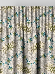 Land & Shore Green Lorie Made to Measure Curtain - Image 6 of 9