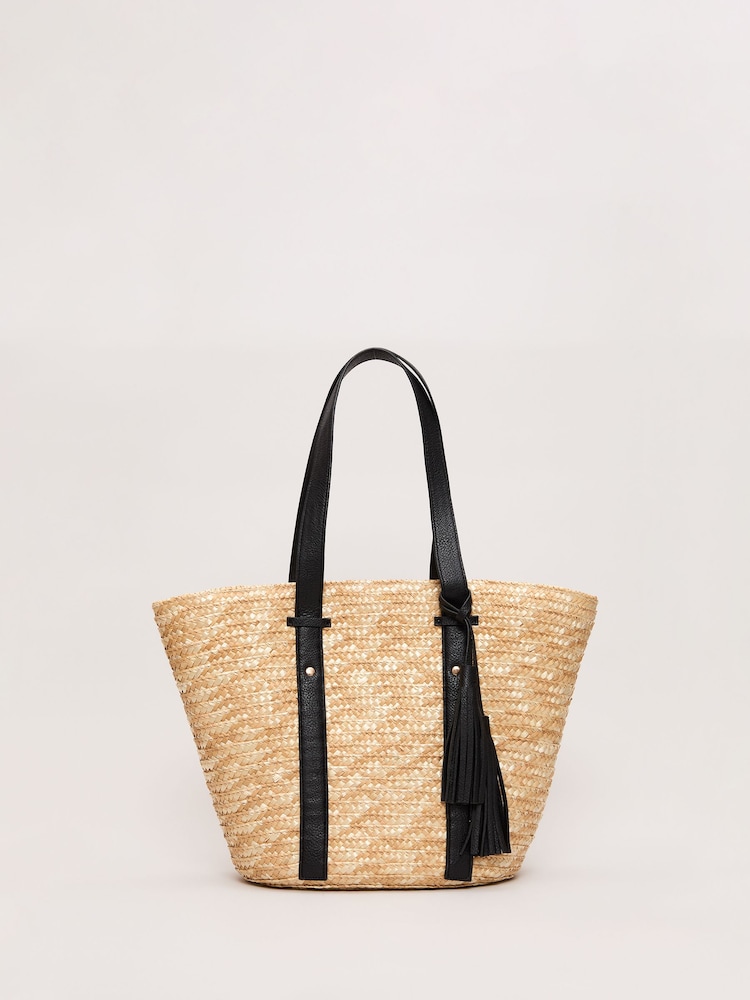 Phase Eight Shopper-Tasche aus Stroh - Bild 1 von 7