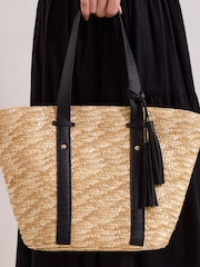 Phase Eight Shopper-Tasche aus Stroh - Bild 6 von 7